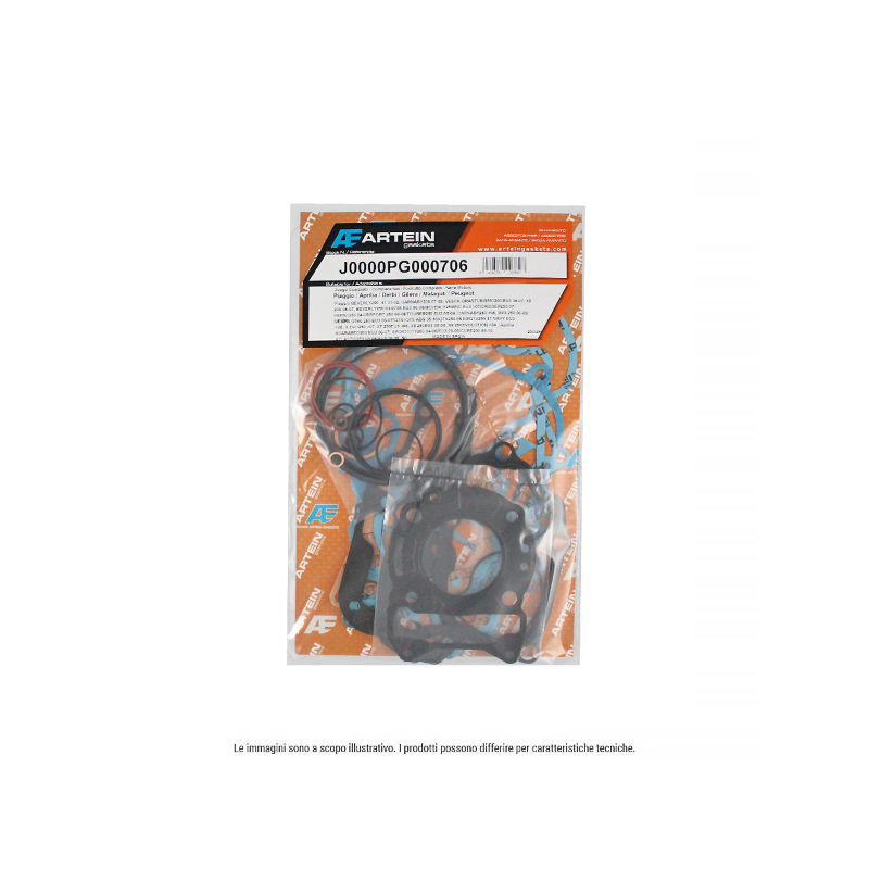 Artein Complete Gasket Set Piaggio Nrg/Zip 50cc Gaskets Artein